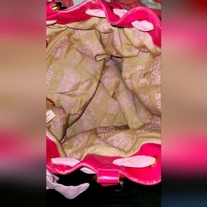 Juicy couture hot pink velvet daydreamer